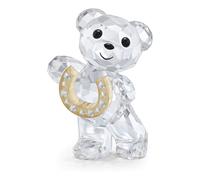 Swarovski Figurine Ourson Kris Fer à cheval porte-bonheur OS