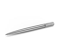 Swarovski Stylo à bille, Blanc, Métal chromé