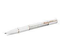 Swarovski Stylo à bille Crystalline Lustre Blanc Placage de ton or rosé OS