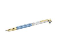 Swarovski Stylo à bille Crystalline, Minions, Bleu, Placage de ton or