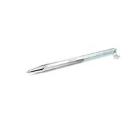 Swarovski Stylo à bille Crystalline serti de cristaux incolores, laqué blanc