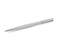 Swarovski Stylo à bille Crystalline Silk, Gris, Laqué gris,