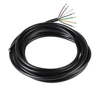 SWAWIS 5m Câble Électrique Rond 7 Conducteurs pour Remorque, 1mm² Faisceau Remorque 7 Broches, Enveloppe en PVC, Âme en Fil de Cuivre Pur, pour Caravane Voiture Camping-Car RV
