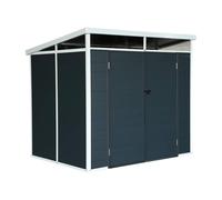 Abri de jardin en plastique, structure en aluminium 4,55m² ARTOIS