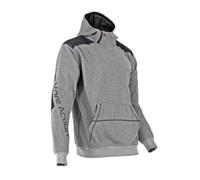 Sweat à capuche de travail renforcé avec col haut zippé LMA CYBER - Gris XL