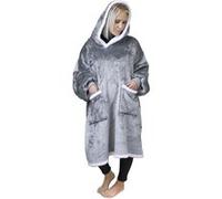 Sweat capuche + poches - sherpa flanelle