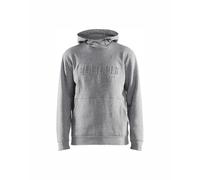 Blakläder Sweat à capuche Imprimé 3D Gris chiné L