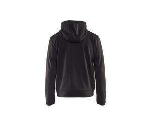Sweat à capuche noir et gris foncé Blaklader 3363 zippé - 336325269998 M