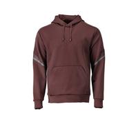 Sweat à capuche polaire Customized - 22186-608-Bordeaux-L