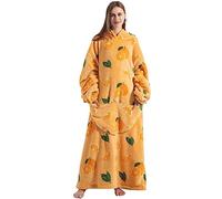Sweat à capuche surdimensionné pour femmes, hommes et adultes - Extra long, chaud et doux - Couverture à capuche à porter - Cadeau pour Noël et anniversaire