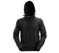 Sweat à capuche zippé avec logo Snickers noir taille XXXL