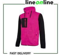 U-Power Pull zippé Rainbow 100% polyester Rose Taille S