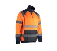 Sweat haute visibilité col montant - LMA - 8085