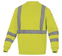 SWEAT HAUTE VISIBILITÉ DELTA PLUS ASTRAL JAUNE FLUO - ASTRAJA0 54/56 (XL)