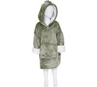 Sweat plaid à capuche dino vert enfant Atmosphera Vert G