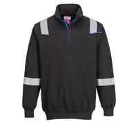 Sweat Résistant à La Flamme Wx3 - M - Noir - Portwest