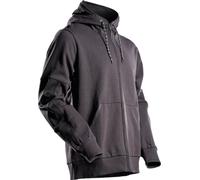 Sweat-shirt à capuche avec fermeture éclair Noir, taille L MASCOT 22386-365-09