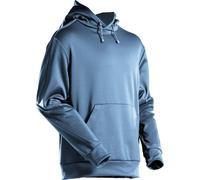 Sweat-shirt à capuche en polaire bleu pierre, taille MASCOT 22286-608-85