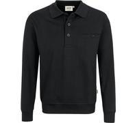 Sweat-shirt à poches HAKRO Premium 457, noir, M