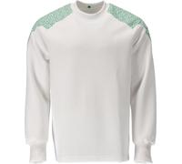 Sweat-shirt blanc/vert gazon, taille MASCOT 20084-932-06333