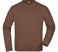 Sweat-shirt classique à col rond brown, taille 3XL