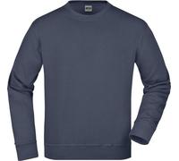 Sweat-shirt classique à col rond navy, taille 3XL