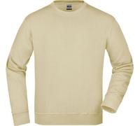 Sweat-shirt classique à col rond stone, taille 6XL
