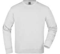 Sweat-shirt classique à col rond white, taille XXL