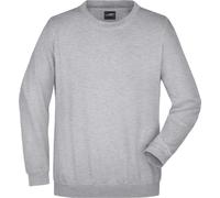 Sweat-shirt classique confort à col rond grey-heather, taille 4XL