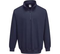 Sweat Shirt Col Zippé Portwest Sorrento Marine L