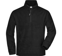 Sweat-shirt en polaire épaisse, noir, taille S