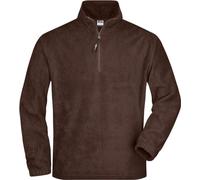 Sweat-shirt en polaire lourde brown, taille S