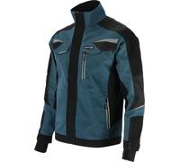 Sweat-Shirt Turquoise - Noir. En Matière De Montages. Stretch, "M", Ce, Lahti