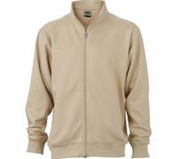 Sweat Zippé Workwear - Homme - Jn836 - Beige Pierre