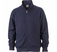 Sweat Zippé Workwear - Homme - Jn836 - Bleu Marine