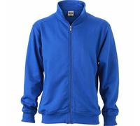 Sweat Zippé Workwear - Homme - Jn836 - Bleu Roi