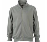 Sweat Zippé Workwear - Homme - Jn836 - Gris Foncé