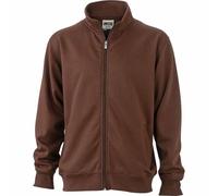 Sweat Zippé Workwear - Homme - Jn836 - Marron