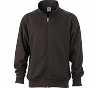 Sweat Zippé Workwear - Homme - Jn836 - Noir