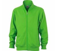 Sweat Zippé Workwear - Homme - Jn836 - Vert Citron