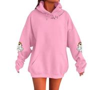 Sweats à capuche d'Halloween pour femmes, grande taille, sweatshirts légers, citrouille, imprimé décontracté, extérieur, crâne, manches longues, chandails d'automne pour femmes vêtements de sport