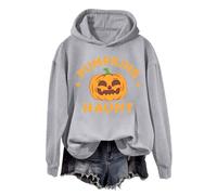 Sweats à capuche surdimensionnés pour femmes UK Halloween Jumper, A0c-gris, 4XL