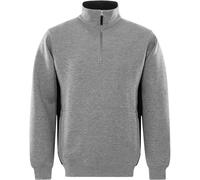 Sweatshirt 1/2 zip Fristads 1705 DF Gris S
