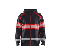 Sweatshirt Ã capuche haute-visibilitÃ© Blaklader Noir L