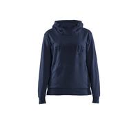 Sweatshirt Ã capuche imprimÃ© 3D femme Blaklader Bleu L