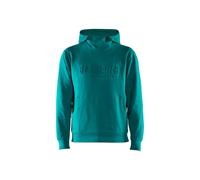 Sweatshirt à capuche imprimé 3D Blaklader Bleu 4XL