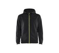 Sweatshirt à capuche zippé Blaklader Noir 2XL