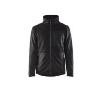 Blaklader Sweat zippé capuche noir 35402526