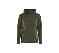Sweatshirt à capuche zippé Blaklader Vert 3XL