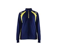 Sweatshirt à capuche zippé femme Blaklader Bleu S